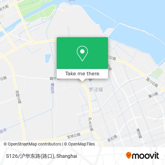S126/沪华东路(路口) map