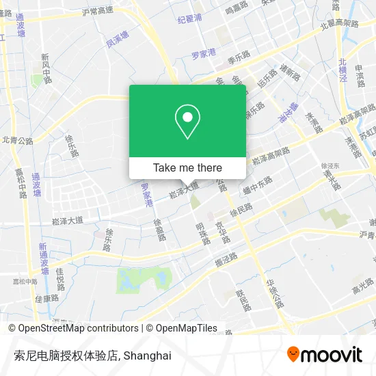 索尼电脑授权体验店 map