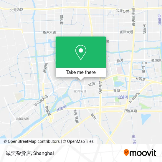 诚奕杂货店 map
