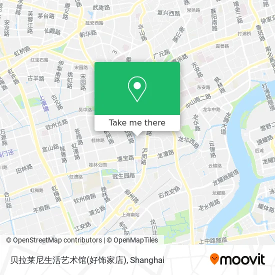 贝拉莱尼生活艺术馆(好饰家店) map