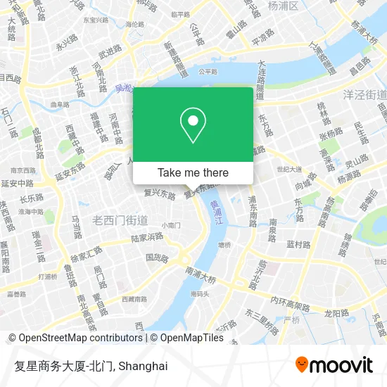 复星商务大厦-北门 map