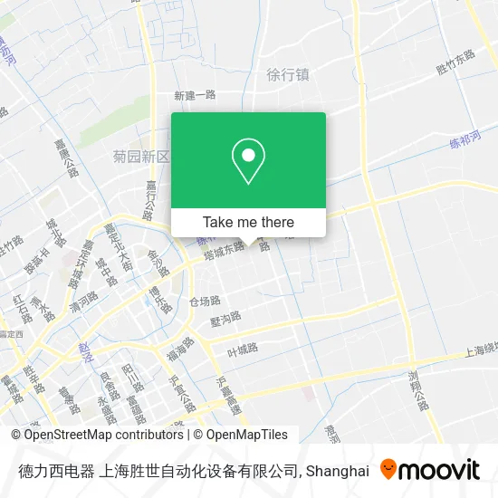 德力西电器 上海胜世自动化设备有限公司 map
