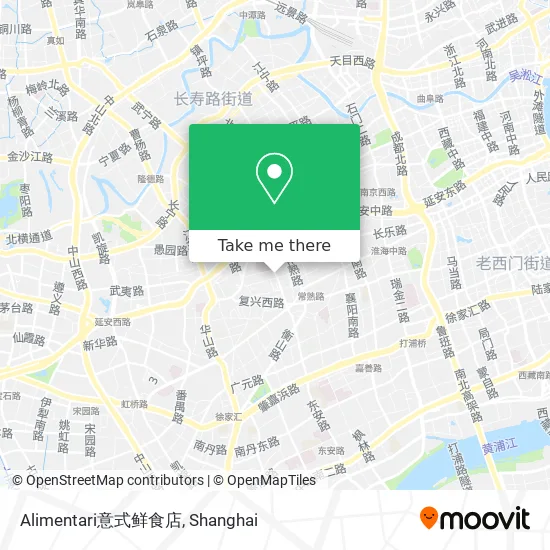 Alimentari意式鲜食店 map
