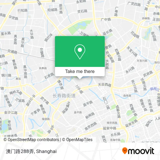 澳门路288弄 map