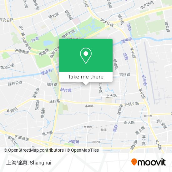上海锦惠 map