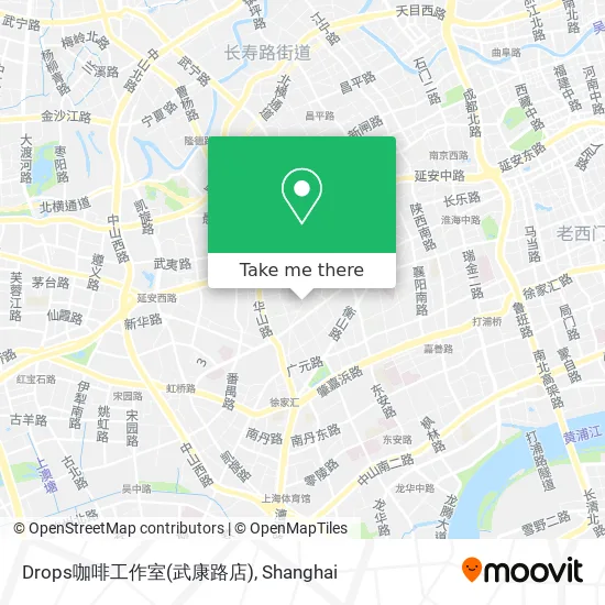 Drops咖啡工作室(武康路店) map