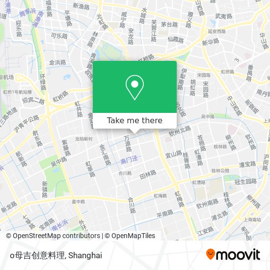 o母吉创意料理 map