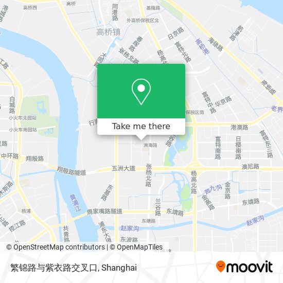 繁锦路与紫衣路交叉口 map