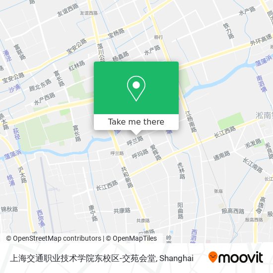 上海交通职业技术学院东校区-交苑会堂 map