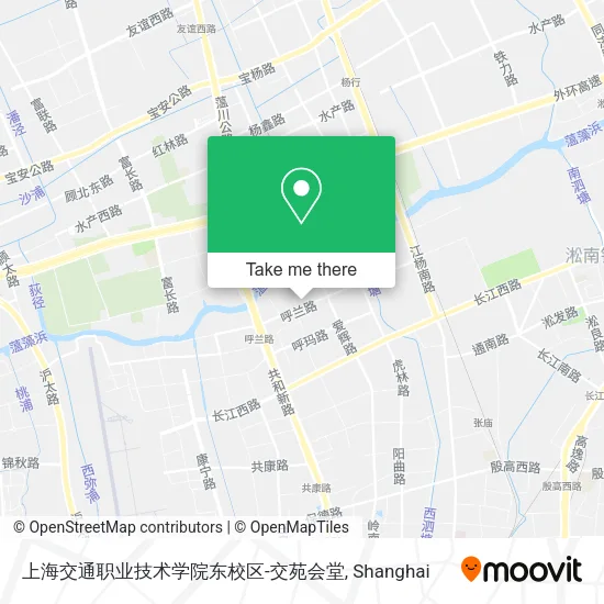 上海交通职业技术学院东校区-交苑会堂 map
