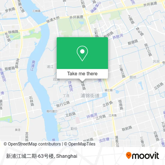 新浦江城二期-63号楼 map