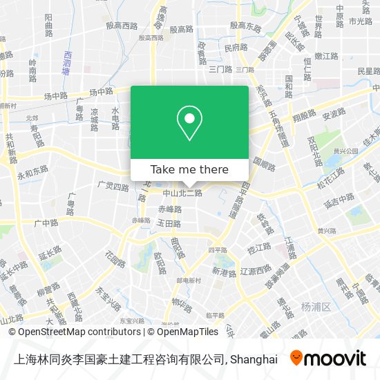 上海林同炎李国豪土建工程咨询有限公司 map