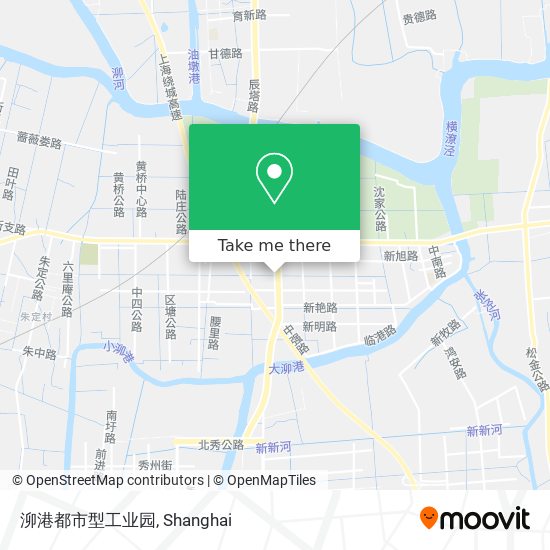 泖港都市型工业园 map