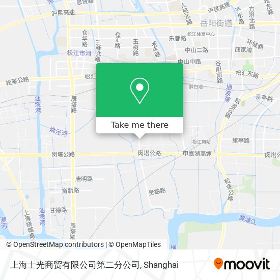 上海士光商贸有限公司第二分公司 map