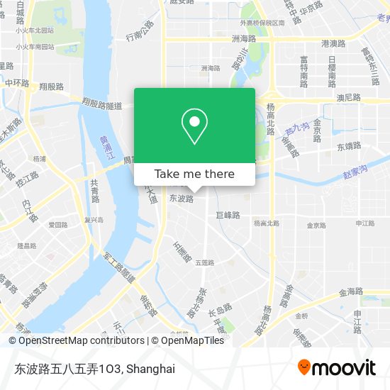 东波路五八五弄1O3 map