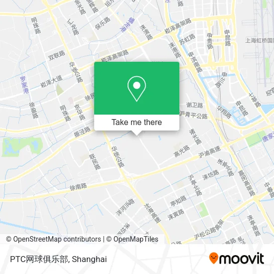 PTC网球俱乐部 map