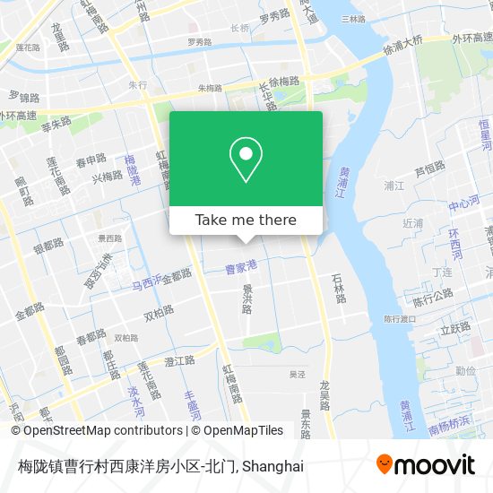 梅陇镇曹行村西康洋房小区-北门 map