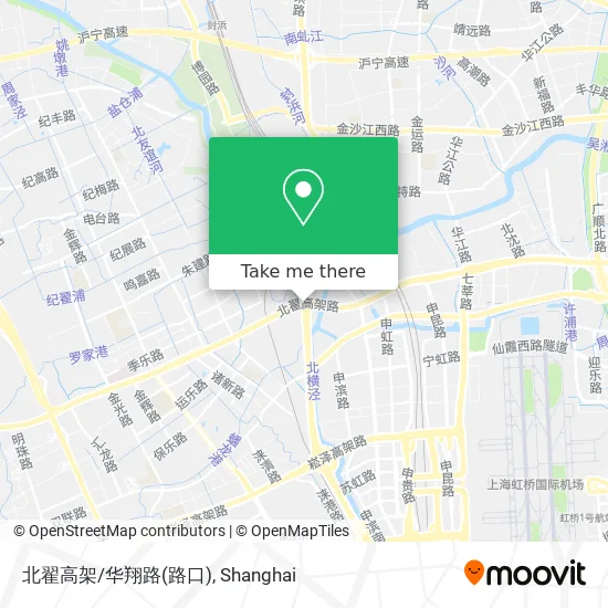 北翟高架/华翔路(路口) map