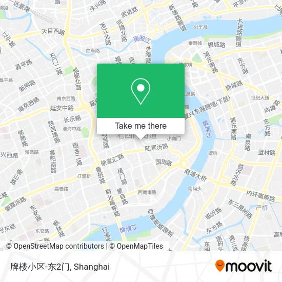 牌楼小区-东2门 map