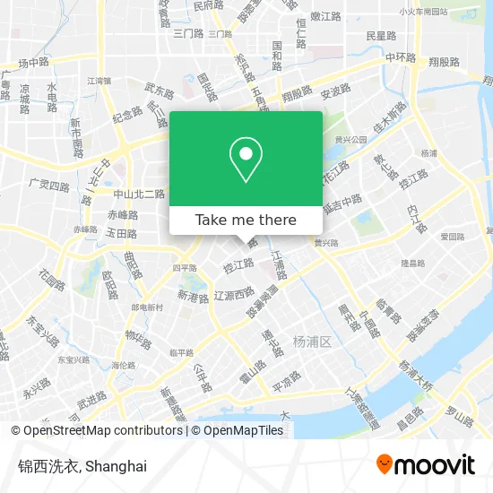 锦西洗衣 map