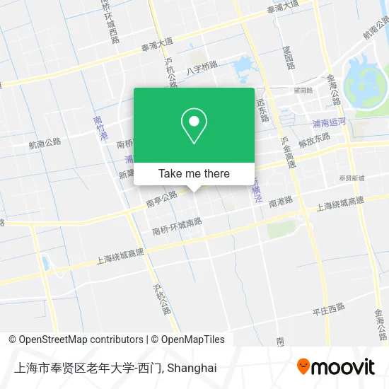 上海市奉贤区老年大学-西门 map