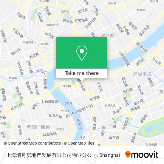 上海瑞舟房地产发展有限公司物业分公司 map