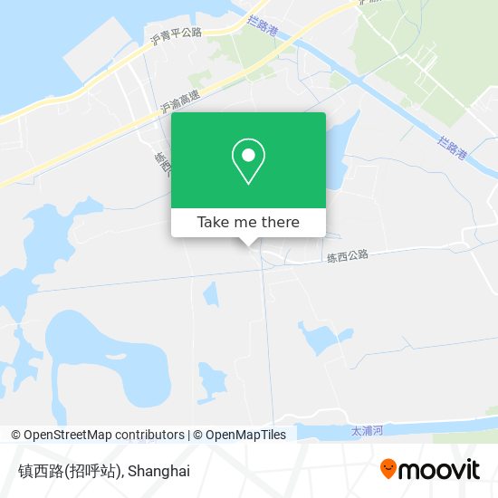 镇西路(招呼站) map