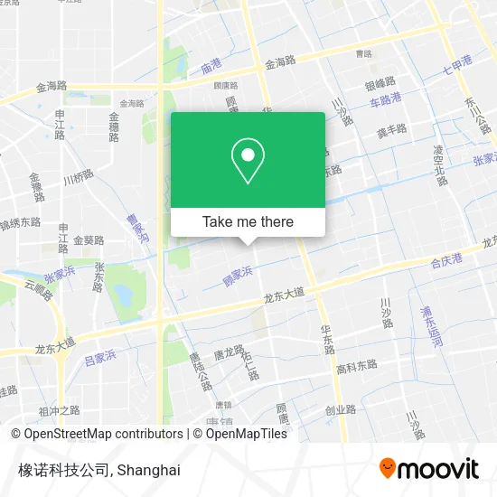 橡诺科技公司 map