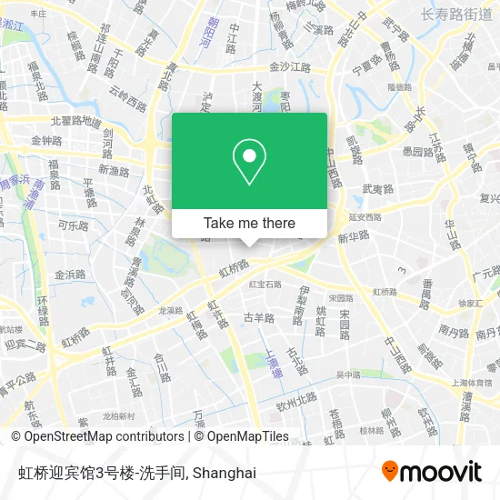 虹桥迎宾馆3号楼-洗手间 map