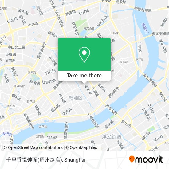 千里香馄饨面(眉州路店) map