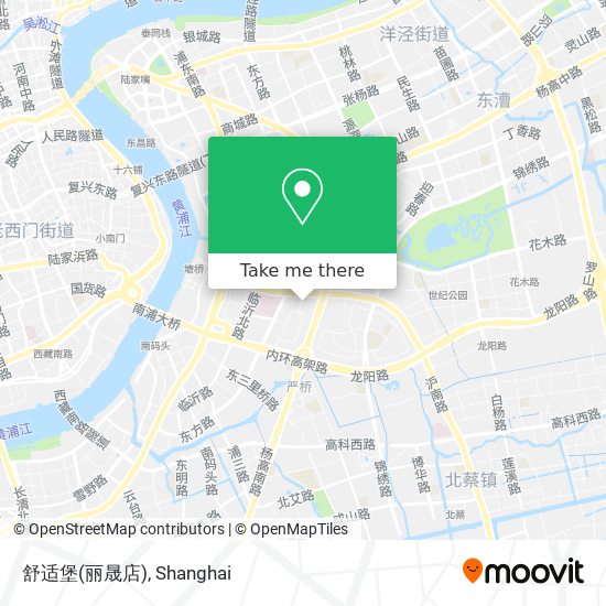 舒适堡(丽晟店) map