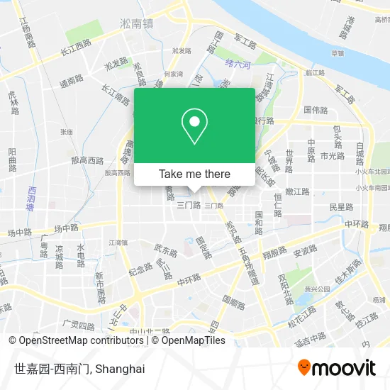 世嘉园-西南门 map