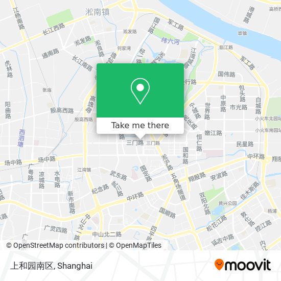 上和园南区 map