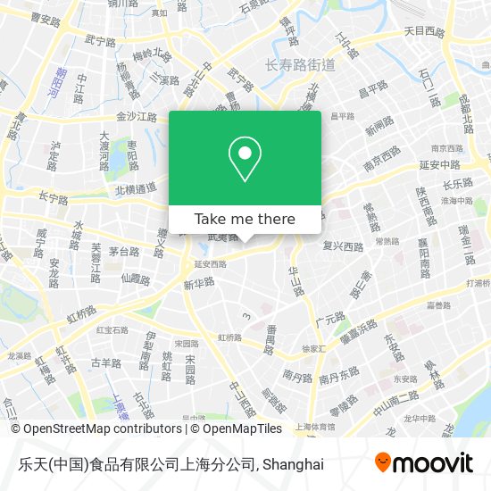 乐天(中国)食品有限公司上海分公司 map