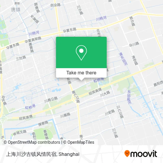 上海川沙古镇风情民宿 map