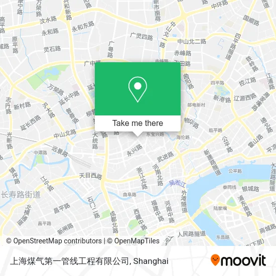 上海煤气第一管线工程有限公司 map