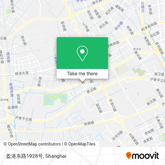 盈港东路1928号 map