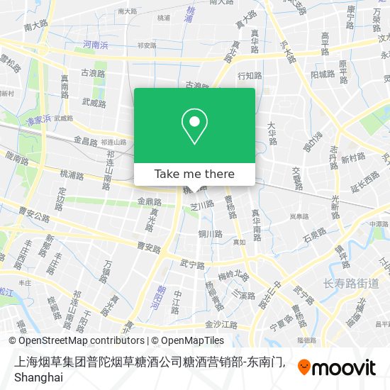 上海烟草集团普陀烟草糖酒公司糖酒营销部-东南门 map