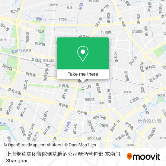 上海烟草集团普陀烟草糖酒公司糖酒营销部-东南门 map