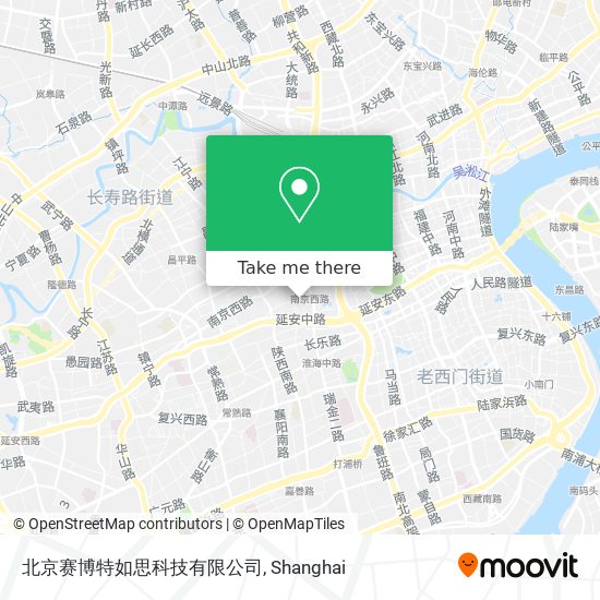 北京赛博特如思科技有限公司 map