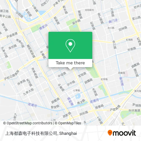 上海都森电子科技有限公司 map