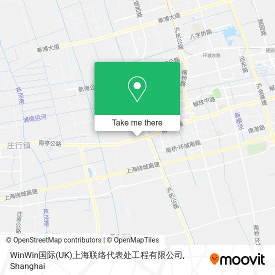 WinWin国际(UK)上海联络代表处工程有限公司 map