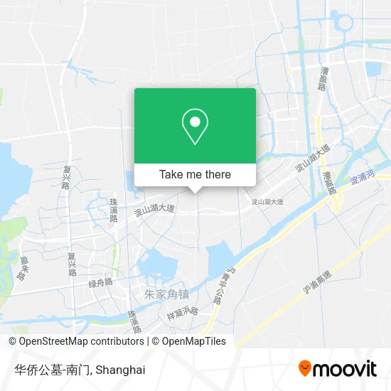 华侨公墓-南门 map