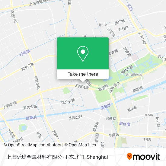 上海昕珑金属材料有限公司-东北门 map
