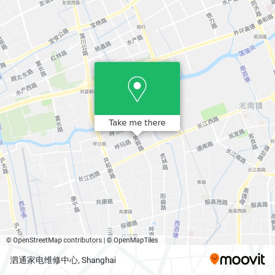 泗通家电维修中心 map