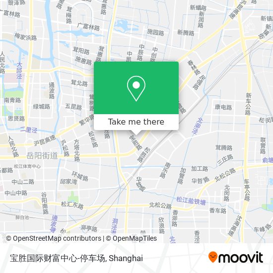 宝胜国际财富中心-停车场 map