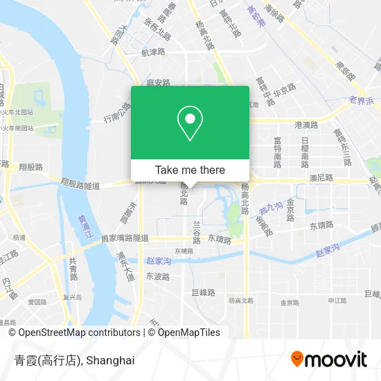 青霞(高行店) map