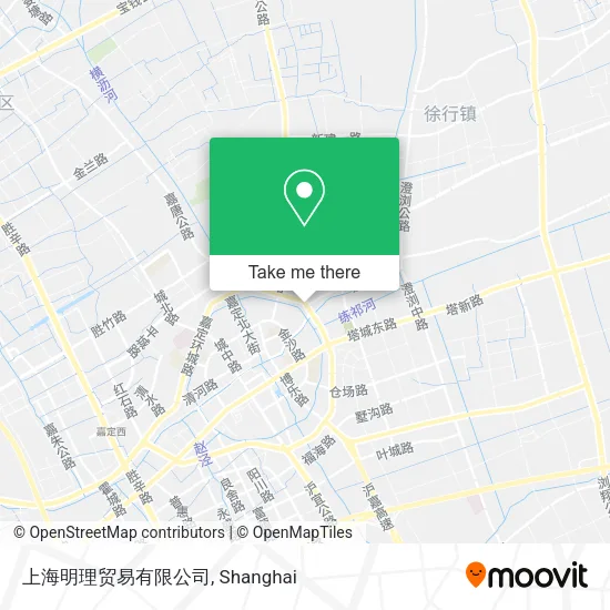 上海明理贸易有限公司 map