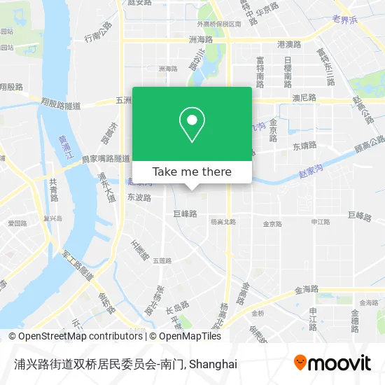 浦兴路街道双桥居民委员会-南门 map