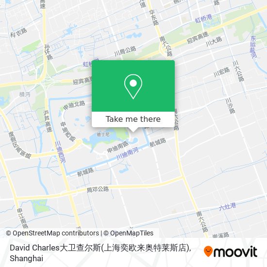 David Charles大卫查尔斯(上海奕欧来奥特莱斯店) map